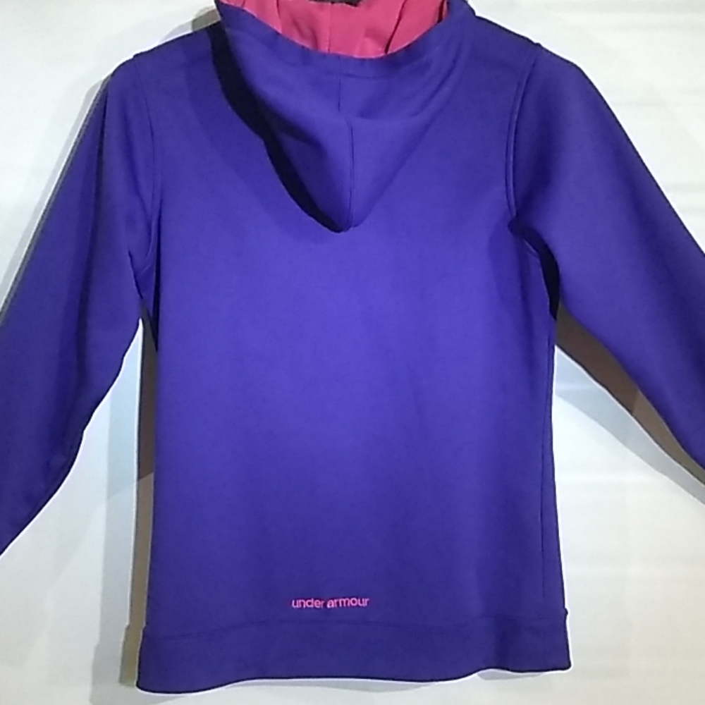 Under Armour Neoprene Purple Hoodie Size S - Picture 3 of 4